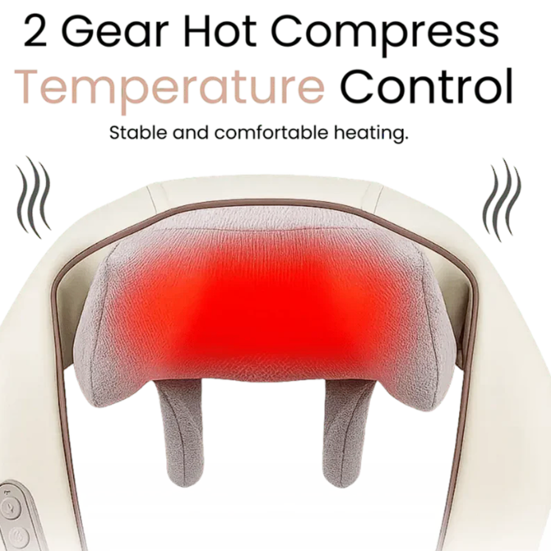 𝐄𝐚𝐬𝐲𝐂𝐨𝐦𝐟𝐨𝐫𝐭™ Neck & Shoulder Massager– جهاز تدليك الرقبة والكتف