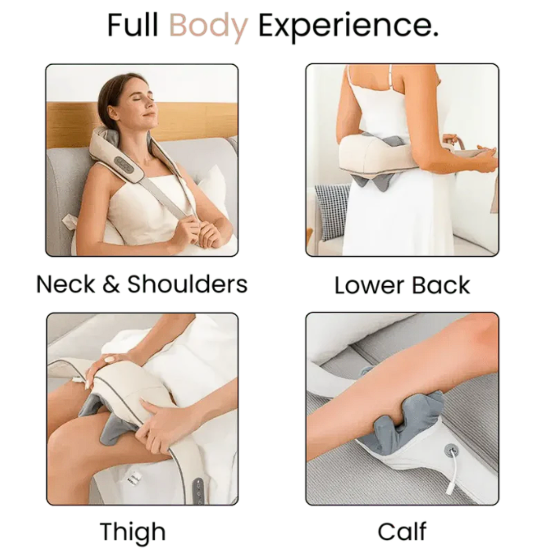 𝐄𝐚𝐬𝐲𝐂𝐨𝐦𝐟𝐨𝐫𝐭™ Neck & Shoulder Massager– جهاز تدليك الرقبة والكتف