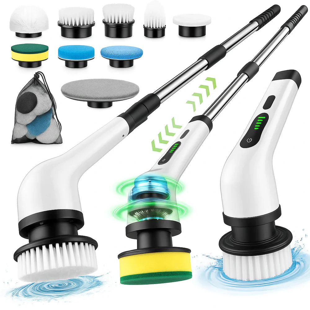 𝐂𝐥𝐞𝐚𝐧𝐌𝐚𝐱™ HeavyDuty 9-in-1 Electric Spin Cleaner