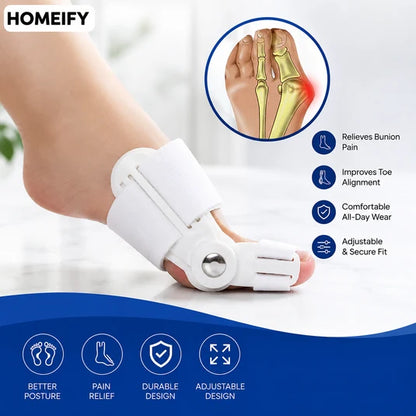 𝐇𝐞𝐚𝐥𝐭𝐡𝐂𝐚𝐫𝐞™ Bunion Corrector - مسكن ومصحح لورم إبهام القدم